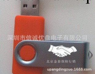 優盤定制 旋轉式 金屬 個性u盤 可定制Logo工廠,批發,進口,代購