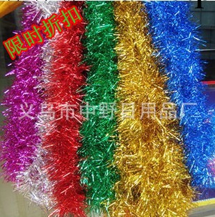 婚慶用品/慶典裝飾佈置五彩毛條彩帶/拉花彩條 聖誕喜慶用品工廠,批發,進口,代購