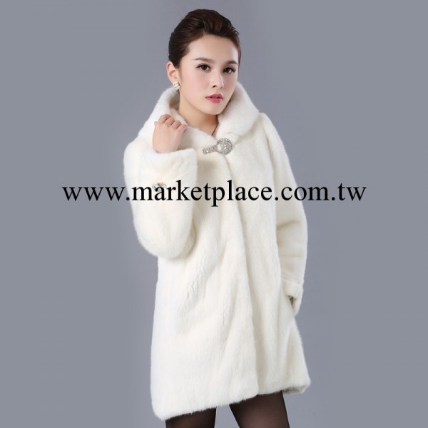 2013新款貂皮大衣整貂水貂皮草外套 裘皮大衣中長款女款廠傢直銷工廠,批發,進口,代購