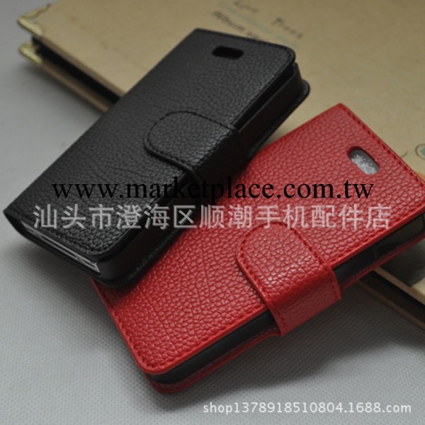 長期批發蘋果iphone4手機皮套 蘋果4S荔枝紋手機套加工廠傢出售工廠,批發,進口,代購