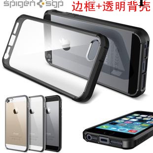 新款手機殼批發SGP ultra hybrid蘋果iphone5S鋼化玻璃有機透明殼批發・進口・工廠・代買・代購