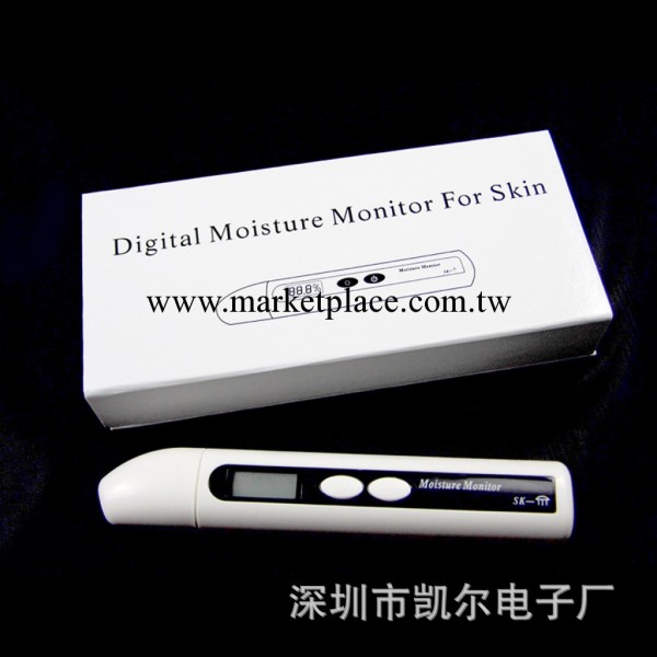 廠傢出口高精度英文版數字皮膚水份測試筆 外貿暢銷美容機工廠,批發,進口,代購
