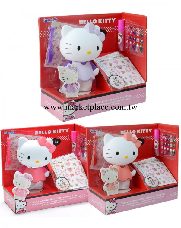 Hello Kitty快樂裝扮凱蒂貓正品凱蒂貓公仔DIY玩具兒童玩具工廠,批發,進口,代購