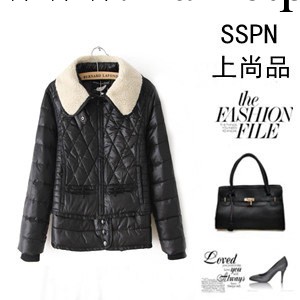 L374女式拉鏈款羽絨衣工廠,批發,進口,代購