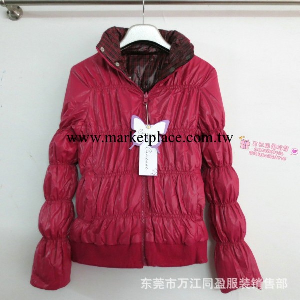 秋冬新款女式羽絨衣 低價清倉處理品牌外貿尾貨女裝 庫存羽絨衣工廠,批發,進口,代購