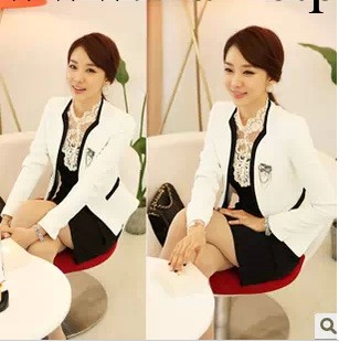 2013年秋新款長袖韓版女裝小西裝修身氣質西服小外套 現貨工廠,批發,進口,代購