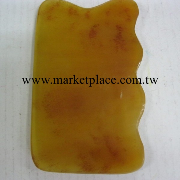 加厚牛角刮痧板頸椎保健四肢經絡面部按摩瘦臉 黃牛角天然顏色工廠,批發,進口,代購