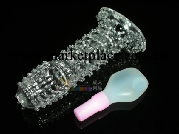 新款成人用品情趣用品情趣狼牙套水晶刺套延時安全套工廠,批發,進口,代購
