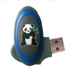 熊貓旋轉隨身碟工廠,批發,進口,代購
