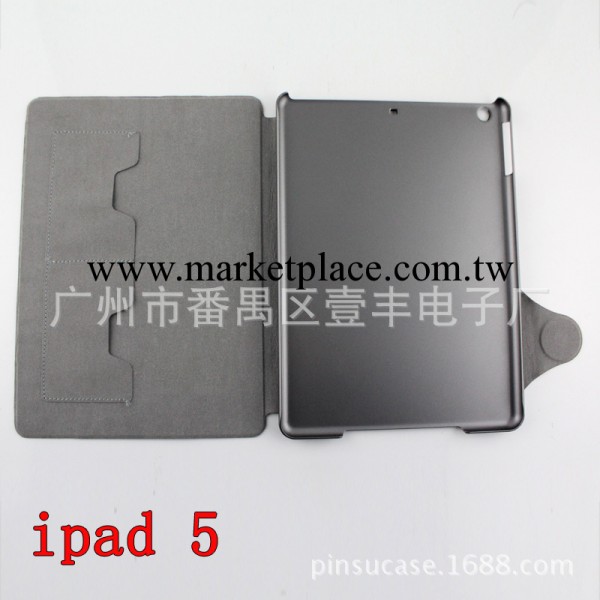 廠傢熱銷 新款蘋果ipad5 Air皮套ipad Air帶搭扣可站立皮套保護殼工廠,批發,進口,代購