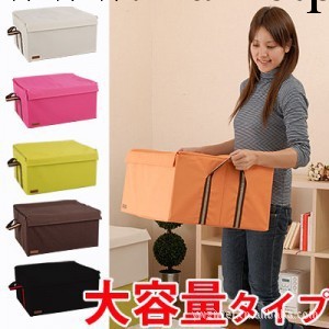 日本木暉estraria系列 雙拉鏈厚軟蓋收納箱 整理箱52cm-大號工廠,批發,進口,代購
