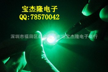 特價供應1W綠光大功率燈珠 LED燈珠綠光發光二極管 舞臺燈專用工廠,批發,進口,代購