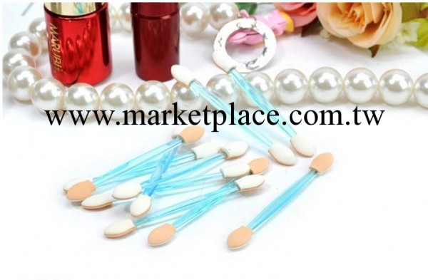 美容化妝工具 透明棒眼影刷/眼線刷 化妝刷 10枚裝#yphb-Y26373工廠,批發,進口,代購