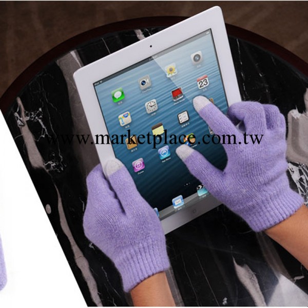 男女通用觸感屏羊毛手套 接觸可控電容屏iphone平板電腦智能手套工廠,批發,進口,代購