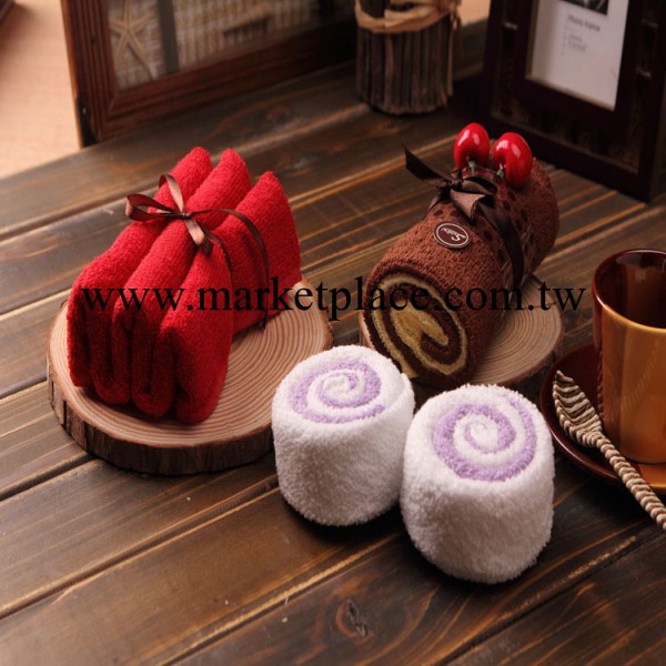 蛋糕毛巾  聖誕禮品優美 刺繡祝福節日禮品毛巾 GS-167工廠,批發,進口,代購