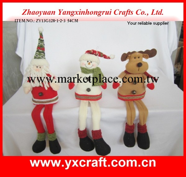 【廠傢直銷供應】長腿坐姿聖誕老人雪人麋鹿 聖誕禮品 聖誕道具工廠,批發,進口,代購