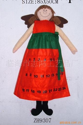 聖誕禮品 聖誕用品 聖誕天使日歷 85x50cm工廠,批發,進口,代購