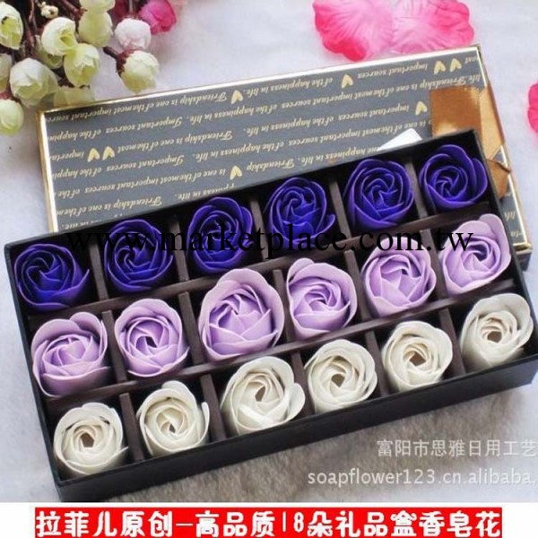 廠傢直銷拉菲兒原創高質仿真香皂花禮盒聖誕節送情人爆款節日禮品工廠,批發,進口,代購