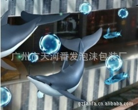 聖誕球，塑料球，塑料透明球，櫥窗美陳道具（兩半組裝）工廠,批發,進口,代購