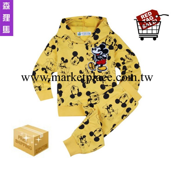 2013秋裝韓版新款森貍馬男童帥氣卡通長袖童套裝 廠傢直銷 T060工廠,批發,進口,代購