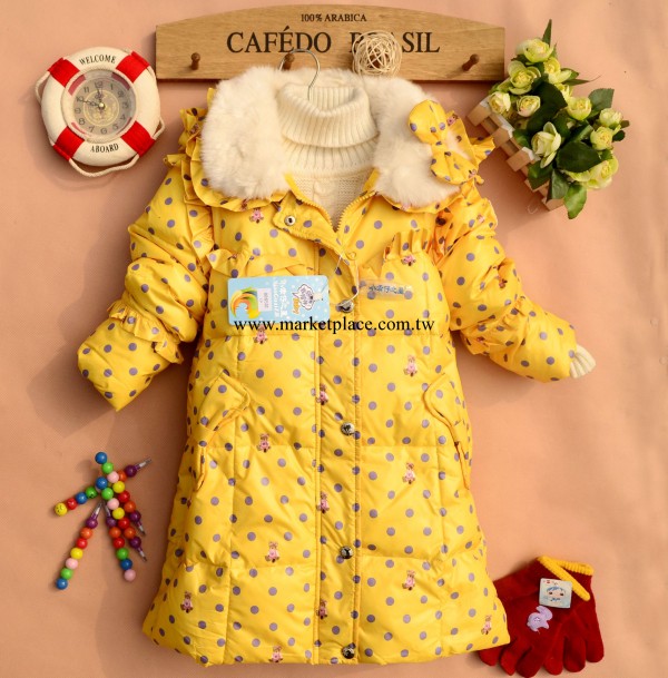2013冬款 女童連帽羽絨衣 中大童精品外套 正品羽絨衣批發102304工廠,批發,進口,代購