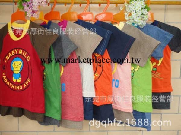 兒童套裝短袖 新款兒童運動套裝 童套裝廠傢批發工廠,批發,進口,代購