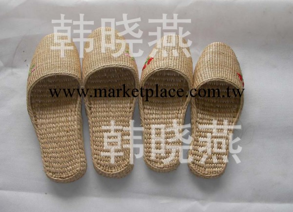 民間特色工藝純手工草編按摩拖鞋 包腳趾加厚宜傢防異味拖鞋工廠,批發,進口,代購