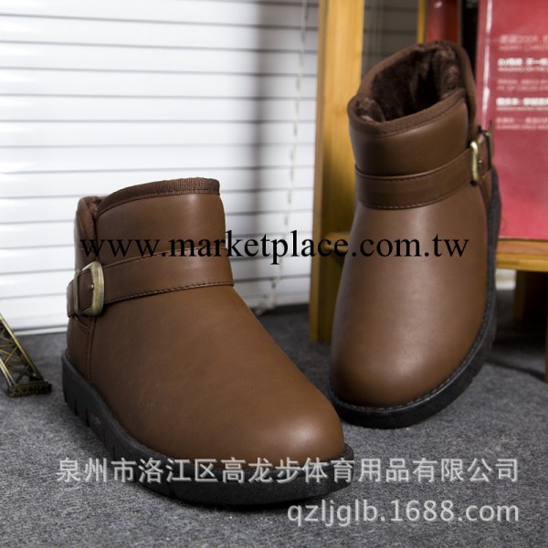 高龍步潮流保暖防水邊扣511款男款低筒雪靴工廠,批發,進口,代購