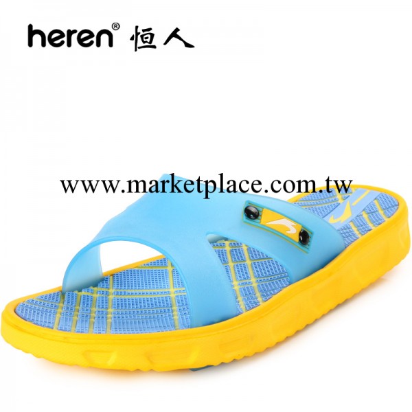 heren-恒人男鞋 2035-1 戶外透氣拖鞋 夏季一字拖鞋 防滑平跟涼拖工廠,批發,進口,代購