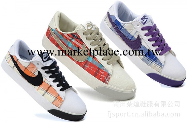 大額批發 2012專櫃新款 耐克 NIKE 802格子佈女鞋 35-39 3色工廠,批發,進口,代購