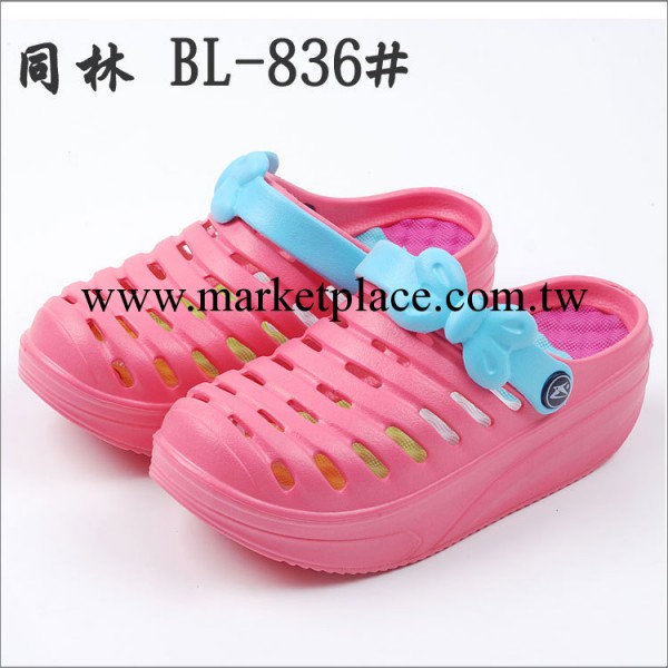 【2013鞋類清倉季】BL-836 新款女士搖擺鞋 蝴蝶結高跟洞洞鞋工廠,批發,進口,代購