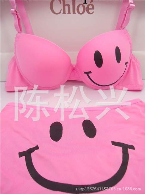 Smile卡通日系可愛少女內衣 韓版學生舒適性感女士胸罩套裝 批發批發・進口・工廠・代買・代購