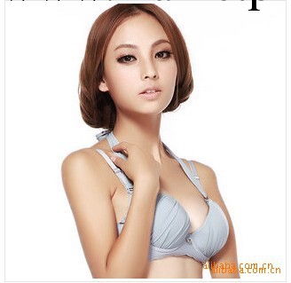 性感女士內衣舒適一片式無痕聚攏掛脖胸罩兩用胸罩工廠,批發,進口,代購