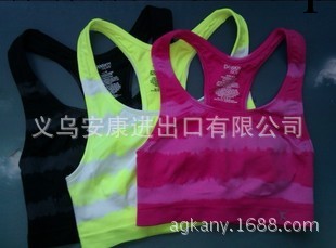 正品Danskin專業健身背心女式運動背心 雙層短款瑜伽背心內衣工廠,批發,進口,代購