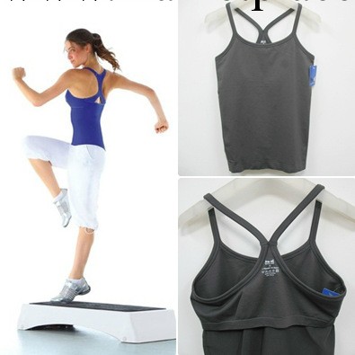 外貿正品 Pro-FIT運動健身訓練背心 無縫Y型肩帶雙層吊帶緊身內衣工廠,批發,進口,代購