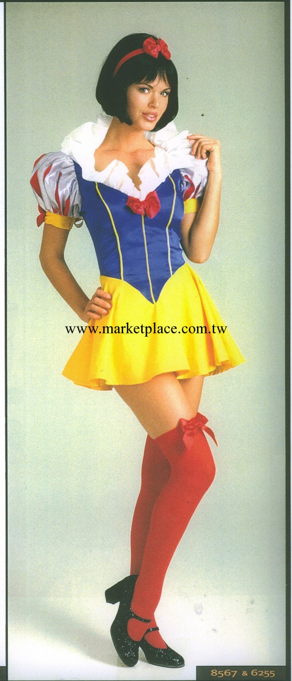 Snow White Costumes 萬聖節白雪公主角色扮演服 遊戲服 制服誘惑工廠,批發,進口,代購