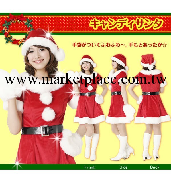 聖誕節服裝Christmas Costumes聖誕老人裝女款夜店場辣妹演出服工廠,批發,進口,代購