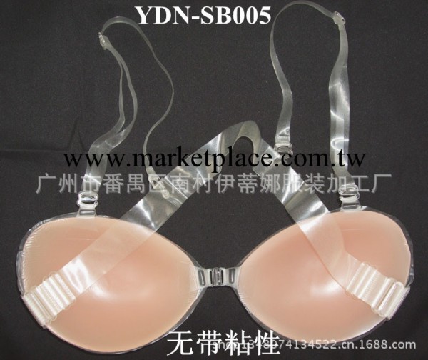 胸罩 無黏寬肩帶款 矽膠隱形胸罩SB005 No Gel Silicone Bra工廠,批發,進口,代購