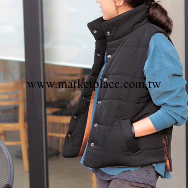 2013新款女裝 女士棉馬甲 保暖馬甲 背心 廠傢直銷工廠,批發,進口,代購