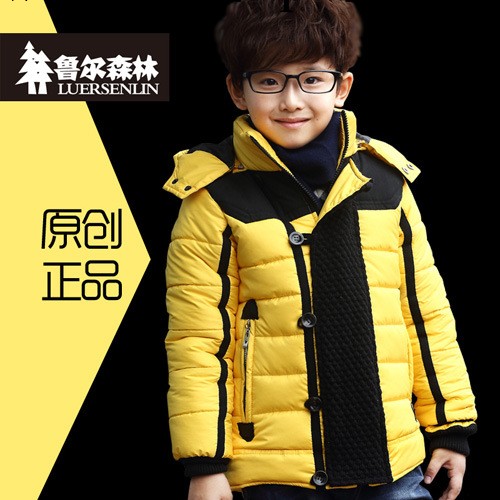 魯爾森林 品牌童裝冬款 韓版男童棉衣 爆款 中大童棉衣棉襖批發工廠,批發,進口,代購
