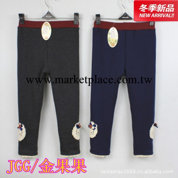 2013童裝批發廠傢直批/JGG金果果1670加絨加厚中大童裝內搭褲工廠,批發,進口,代購