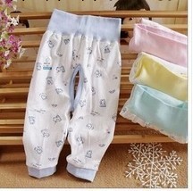 童褲批發 嬰幼兒服裝 福爸爸卡通印花全棉開襠護肚褲 春秋褲工廠,批發,進口,代購
