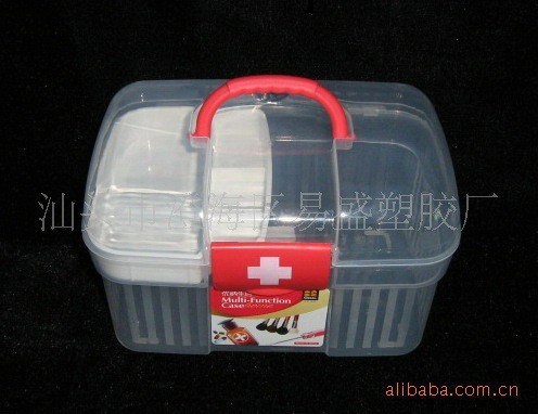供應高品質耐用小號透明藥箱   保健藥箱  手提藥箱工廠,批發,進口,代購