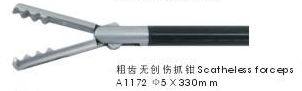 【廠傢直銷】胸腹腔鏡手術器械5毫米粗齒無創傷抓鉗 直徑5×330mm工廠,批發,進口,代購