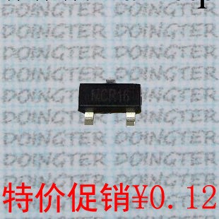 單向可控矽 晶閘管 MCR100-6 SOT-23 全新原裝 絲印MCR16工廠,批發,進口,代購