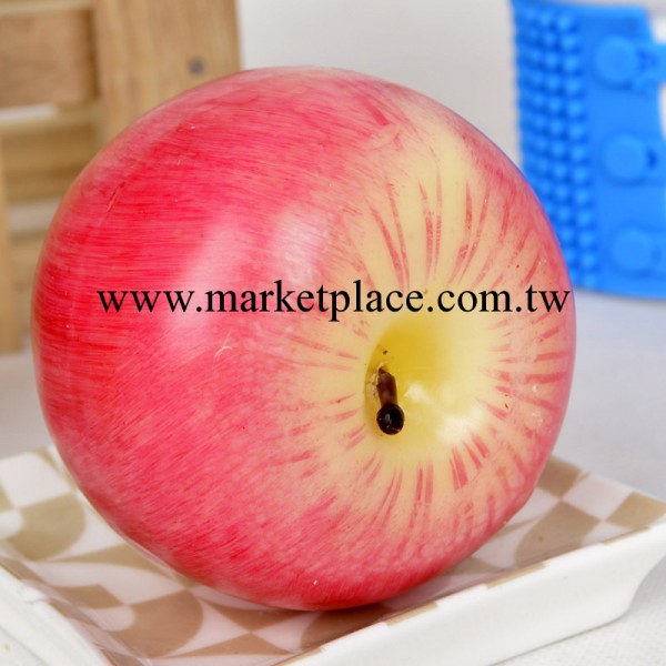 韓國精品批發 單個蘋果蠟燭可愛蘋果造型 聖誕歡樂禮品050804工廠,批發,進口,代購