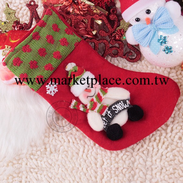 2013高檔新款聖誕襪襪子聖誕禮物禮品襪禮物袋子專用聖誕老人雪人工廠,批發,進口,代購