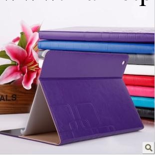 新款 蘋果ipad 5水晶料皮套 ipad air瘋馬紋保護殼 商務插卡皮套工廠,批發,進口,代購