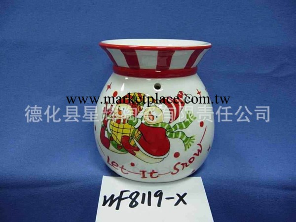 陶瓷聖誕工藝品 陶瓷香薰爐 聖誕陶瓷杯 聖誕老人陶瓷工藝品工廠,批發,進口,代購