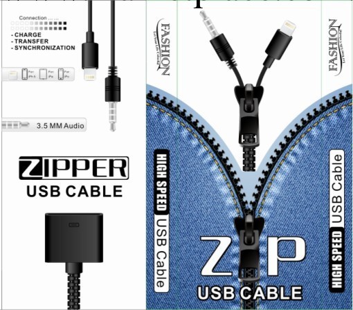 四合一USB數據充電線/iPhone5 5S數據線  iPad air數據線工廠,批發,進口,代購